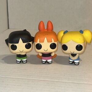 Complete set of Funko Pops Animation the Powerpuff  Girls 2016 1st To Market B3